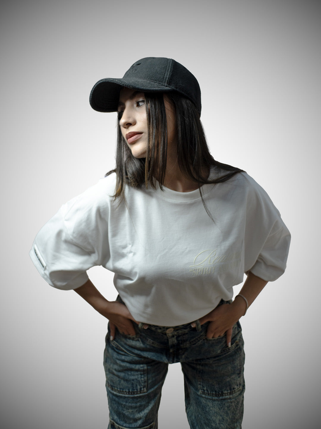 Camiseta Oversize Spirit and Soul Blanco