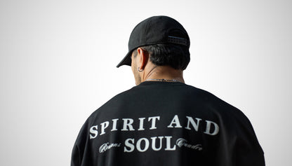 Camiseta Oversize Spirit and Soul Negro