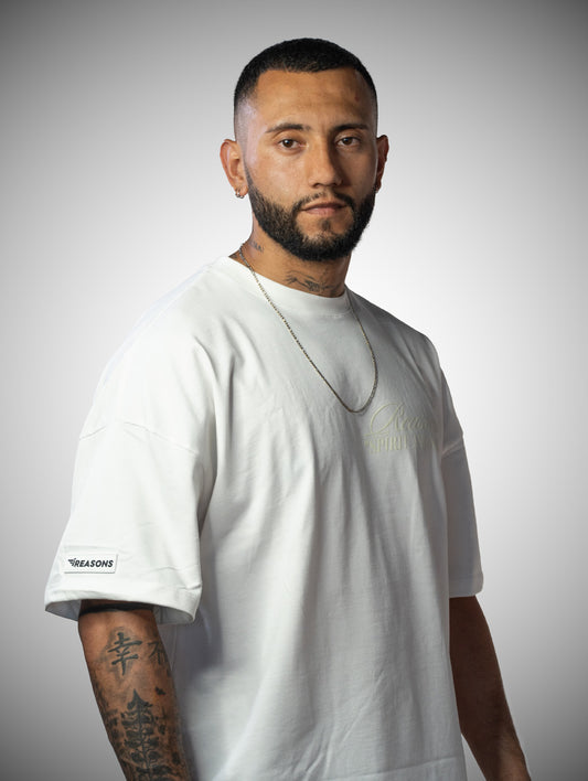 Camiseta Oversize Spirit and Soul Blanco